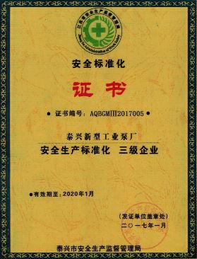 安全标准2017